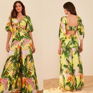NWT FARM Rio Memórias de Verão Jumpsuit